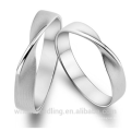 High Quality white gold Couple rings Engagement ring